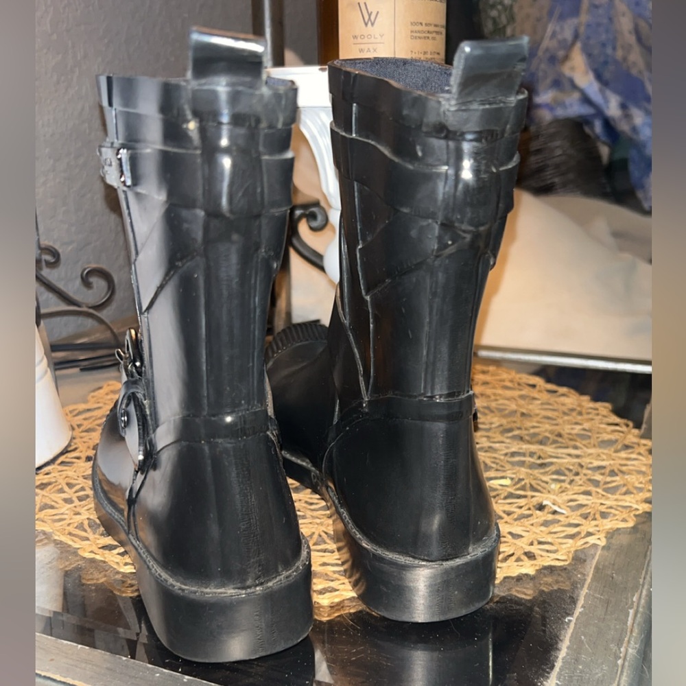 Coach Navy Winter & Rain Boots - Picture 4 of 6